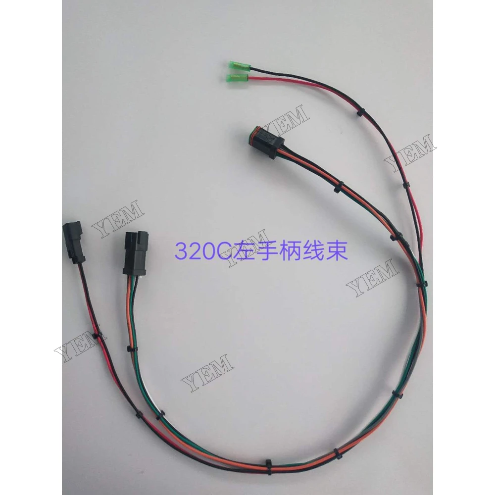 Left Control Handle Wiring Harness for Caterpillar 320C High Performance Engine Parts