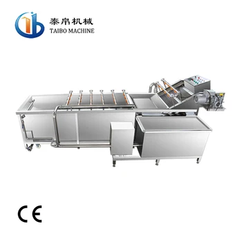 Industrial prickly pear washing machine to clean the thorn fruit vegetable washing machine