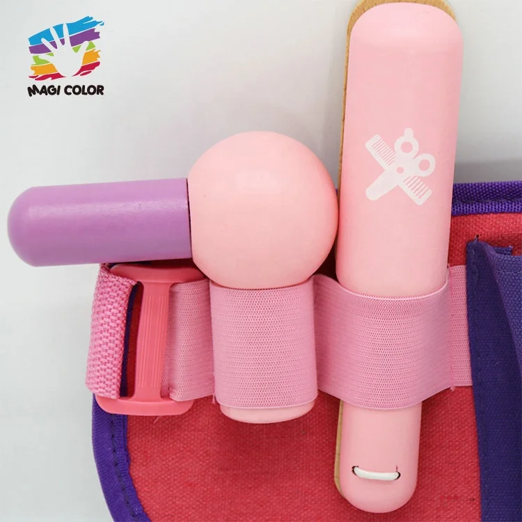 Модная Игра в парикмахерскую деревянная игрушка набор парикмахерских для девочек