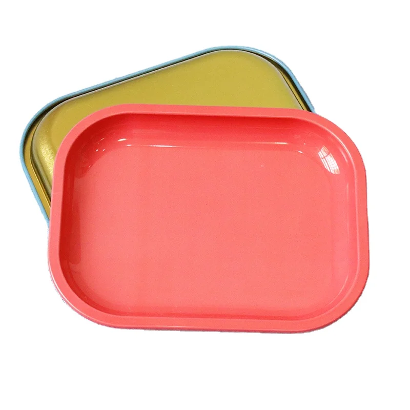 Rolling Tray Melamine Color Spots Seed Tray Hotel Rolling Tray Agency ...