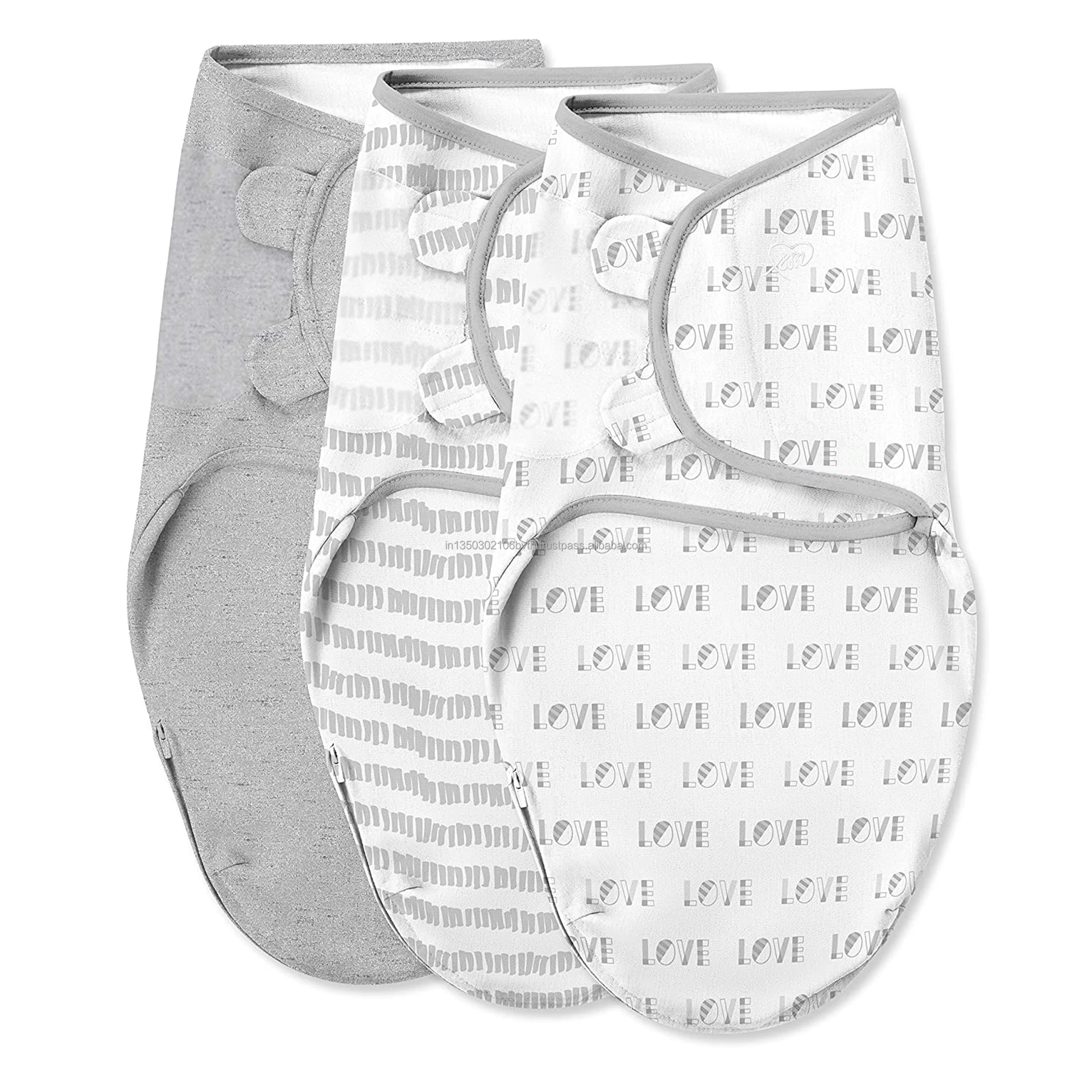 Custom Printed Available Custom Design In All Colors Swaddle Baby