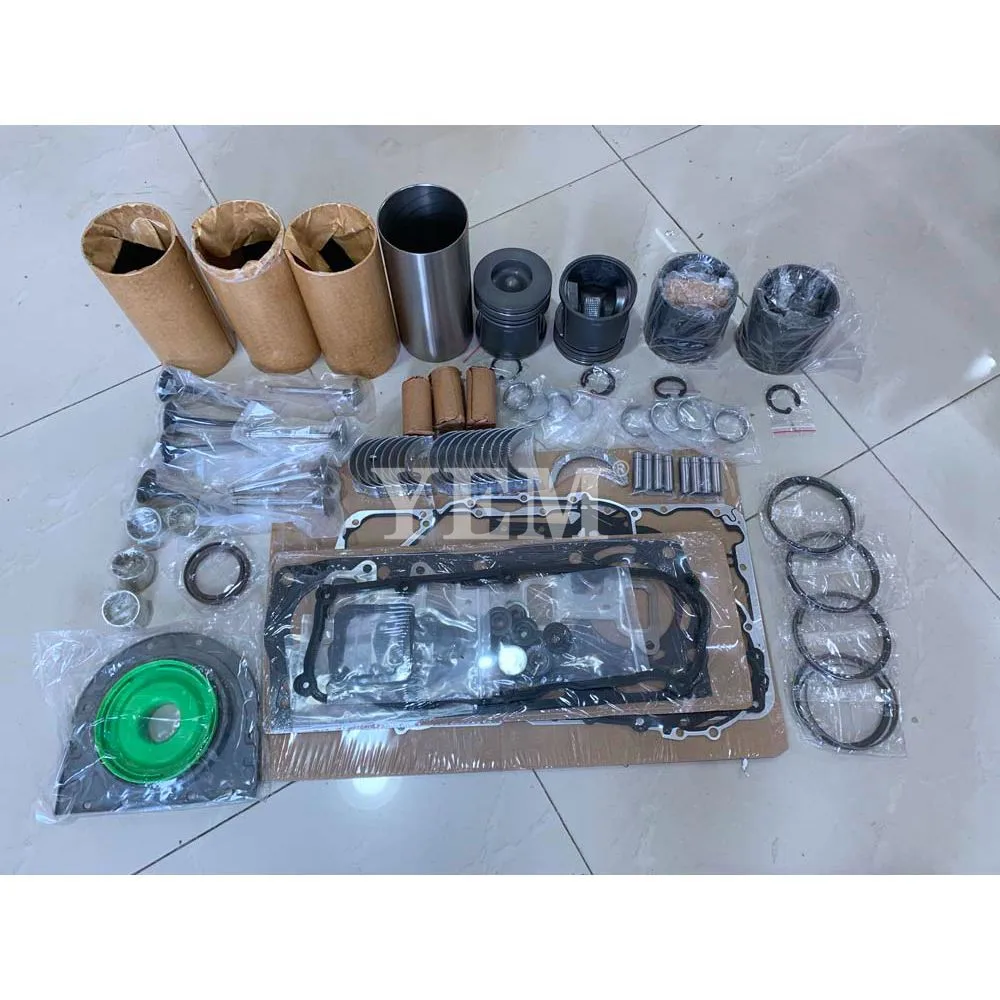 K4C Cylinder Liner and Gasket Kit With Bearing Valve Guide for Mitsubishi Engine Parts Advantage Supply