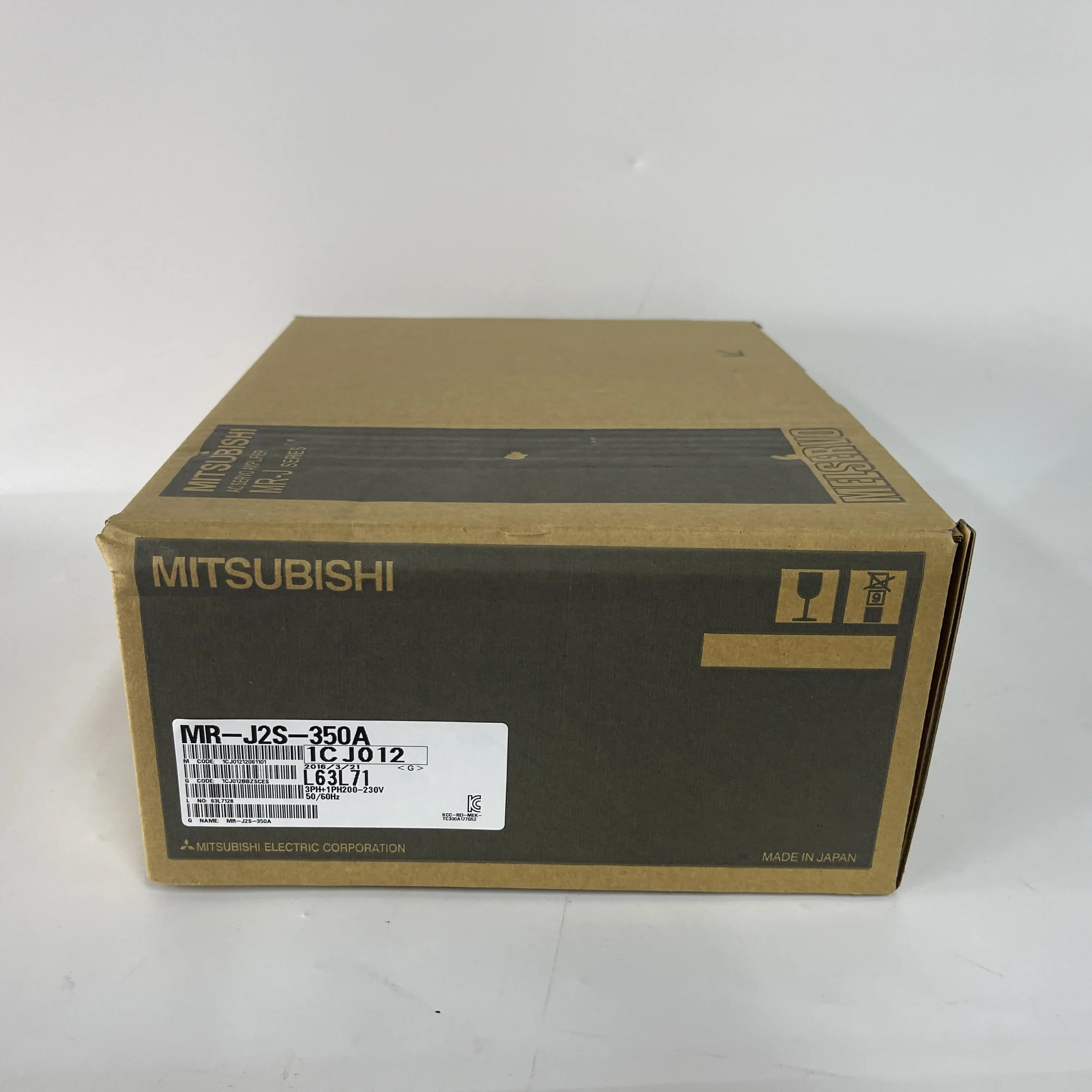 Mitsubishi AC Servo Amplifier MR-J2S-350A Mitsubishi AC Servo Amplifier MR-J2S-350A