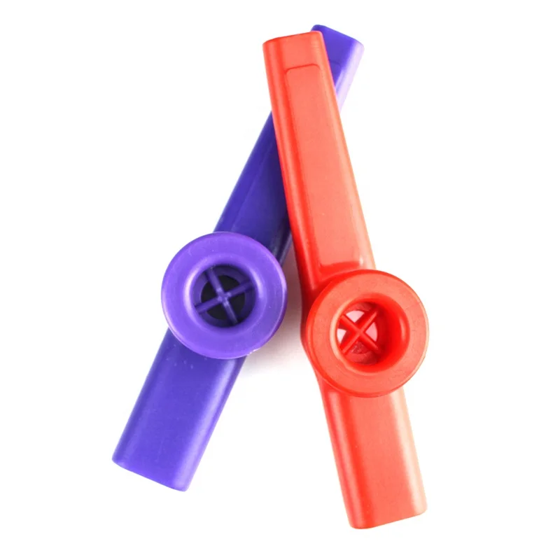 Custom Logo Low MOQ Cool Musical Instruments From China New Plastic Kazoo With Multi Color Kids Toys for Kids Music Lovers