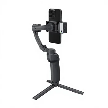 OEM Foldable Handheld Gimbal Stabilizer Wireless Remote Control 3- 320g Max Load Capacity for Phone Selfie Stick LED Light detail image
