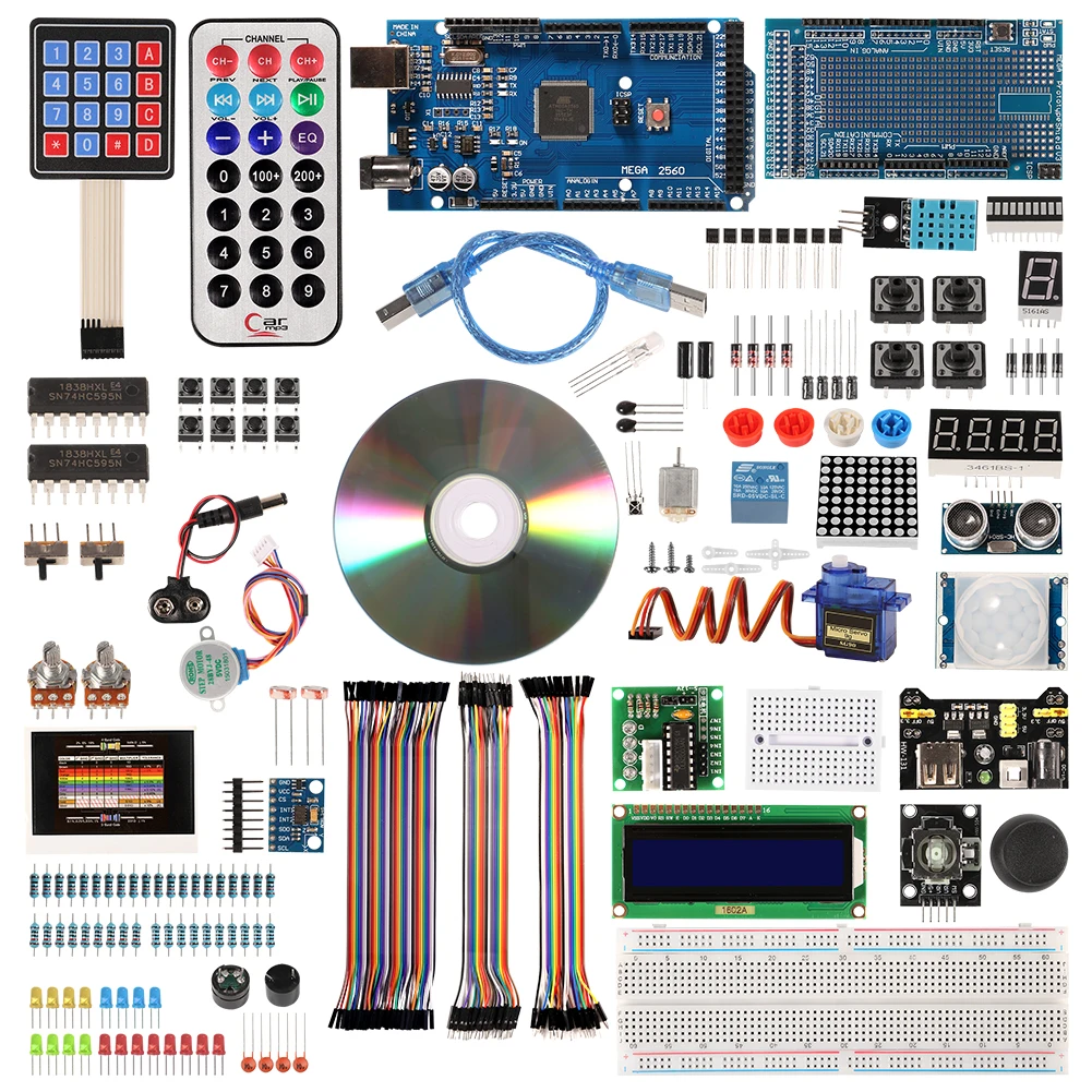 For Arduino Mega 2560 R3 Starter Kit Upgraded Version Rfid Learning ...