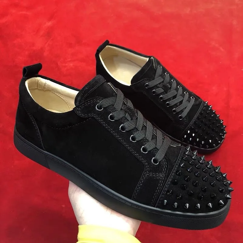 Luxury Red Bottom Designer Men's Shoes High Quality Factory Fast Shipping Women's Brand Shoes Designer Men's Shoes