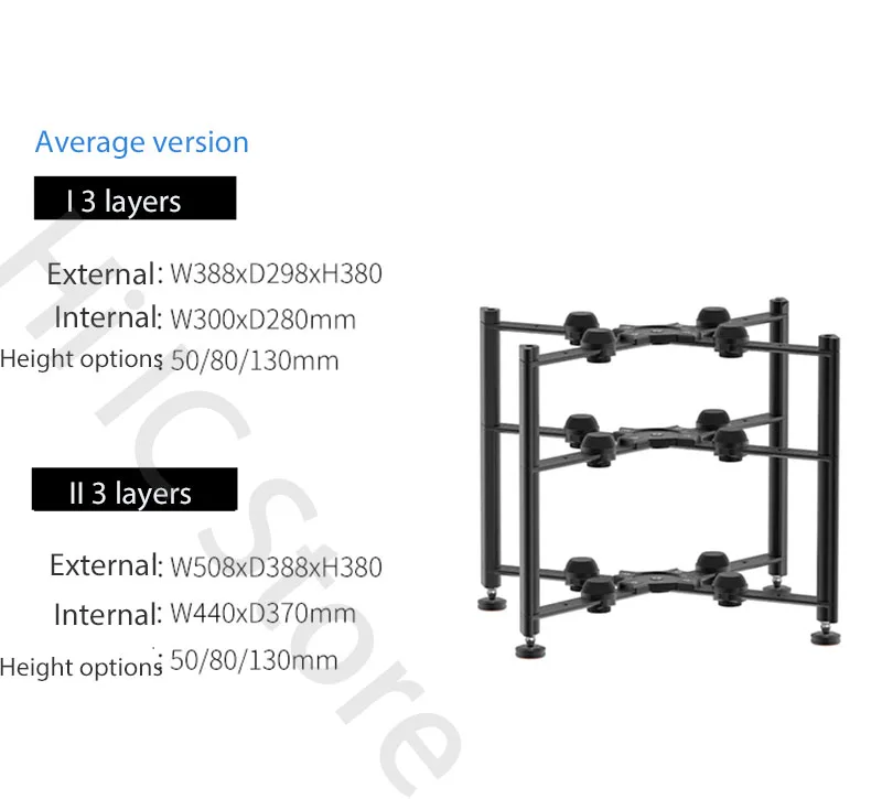 Fell Audio Amp - HIFI Audio Amplifier Amp Decoder Frame Rack