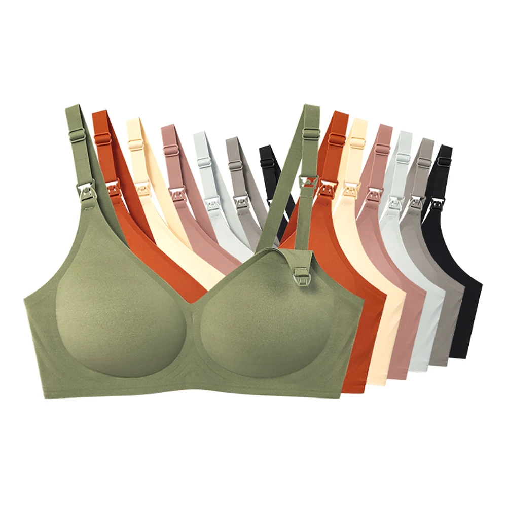Seamless nursing bra motherhood maternity bra breathable pregnant women