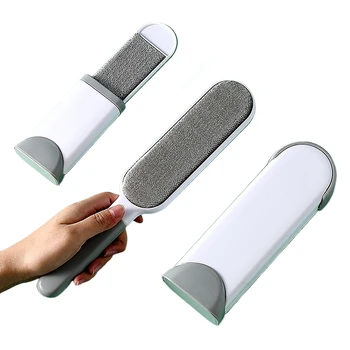 Animal hair tool double-sided lint brush self-cleaning base removes dog Pet Hair Removal Rollers from clothing