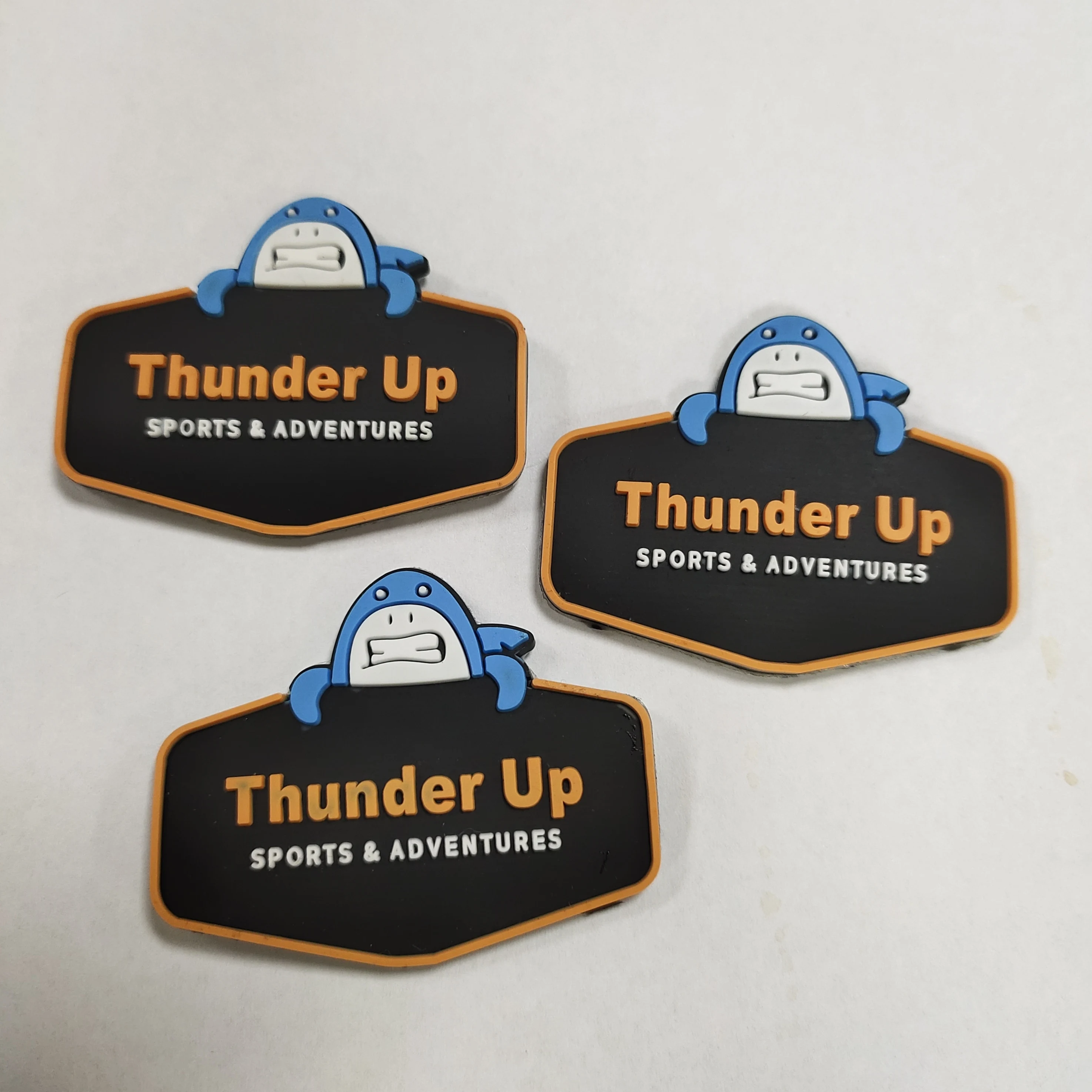 Custom Pvc Patches with 3M Sticker Custom 3D logo Atypia Rubber Patch