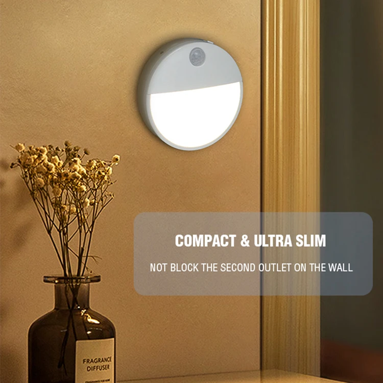 Индукционный ночник для тела, светодиодный Ночной светильник, новый домашний светодиодный энергосберегающий индукционный ночник для тела для детской комнаты, прикроватный светильник