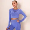 long sleeve blue