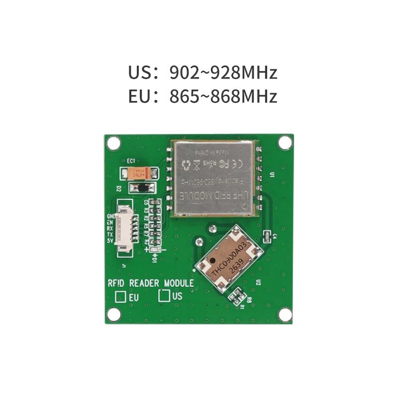 R200 チップ RFID タグリーダー UART TTL UHF 860~960MHz モジュール
