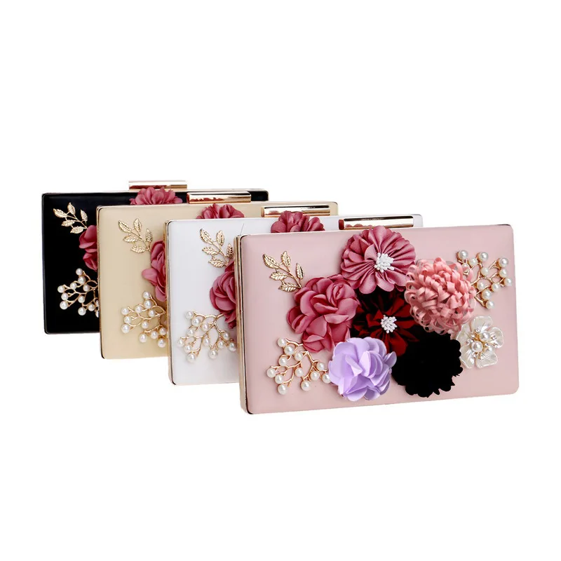 flower clutch bags uk