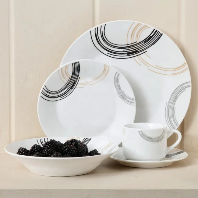 Porcelain Dinner Set For 6 People Buy Porcelain Dinner Set For 6