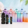 Green 3-piece tumbler set