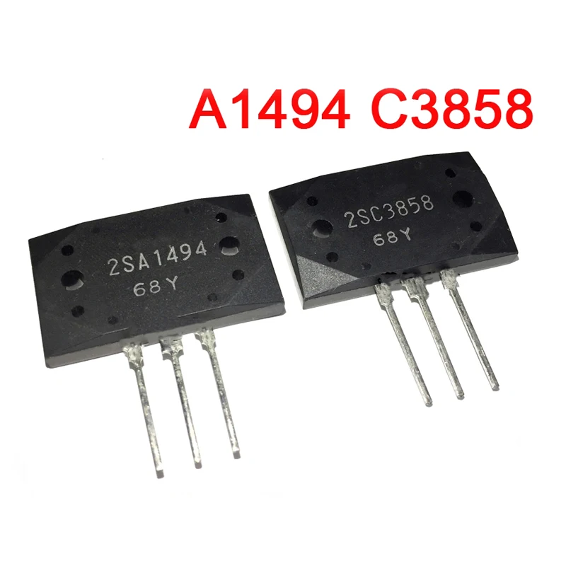 2pcs 2sa1494 2sc3858 Ic 1 Pasang A1494 C3858 Mt 200 Silikon Npn Pnp Audio Amplifier Transistor Buy 2sa1494 2sc3858 Terintegrasi Sirkuit Audio Amplifier Transistor Product On Alibaba Com