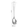 Thick 410 salad spoon and fork