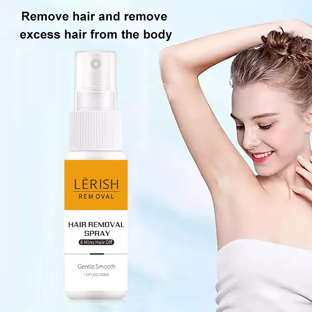 100% натуральный ингибитор роста постоянное удаление волос подавление Женский спрей для