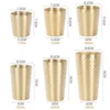 175ml hammered finish cup-vibrant gold