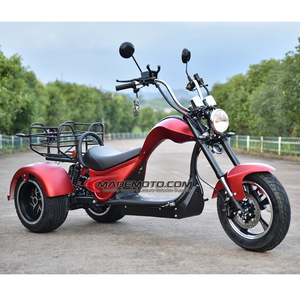 Electric Scooter Tricycles Motor Cycle Citycoco New Model 1500w/2000w ...