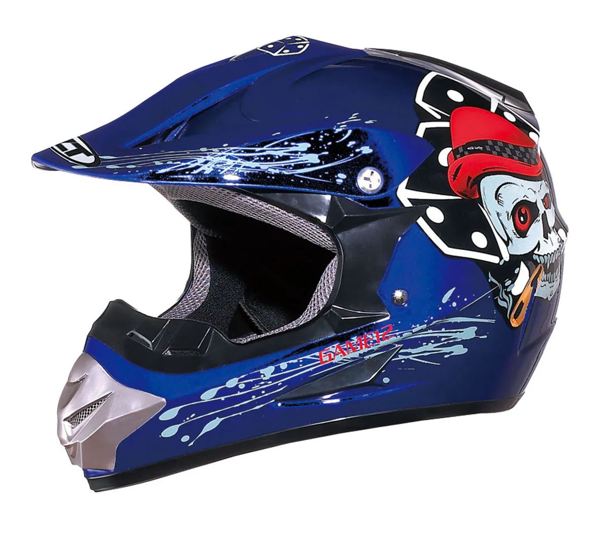 WLT Full Face Motorcycle Helmet ABS Off-road Helmet Professional Full