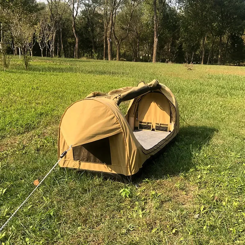Leicht gewicht 1 Person Wasserdichtes aufblasbares Zelt Swag Manuelles  aufblasbares Camping zelt