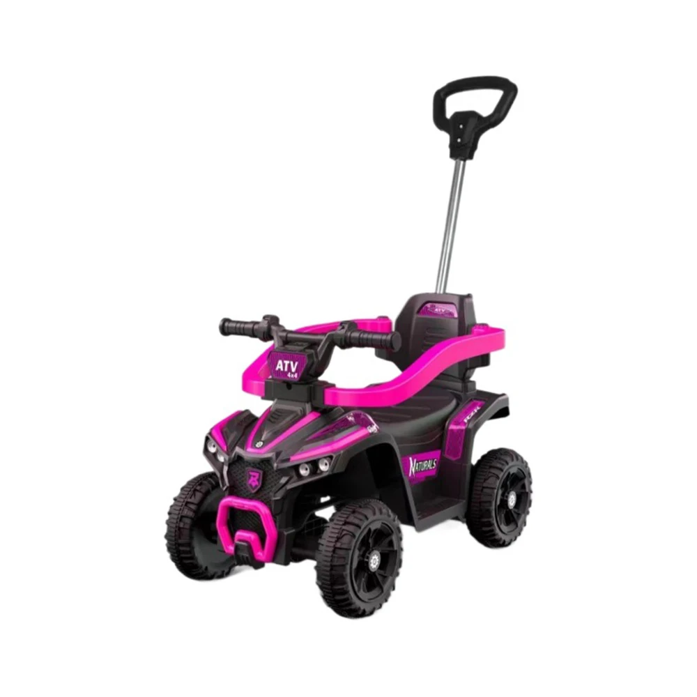 Children's Unisex Colorful Educational Battery-Powered Remote Control Ride-On Car Music Slide Metal Construction 2-7 Year Olds