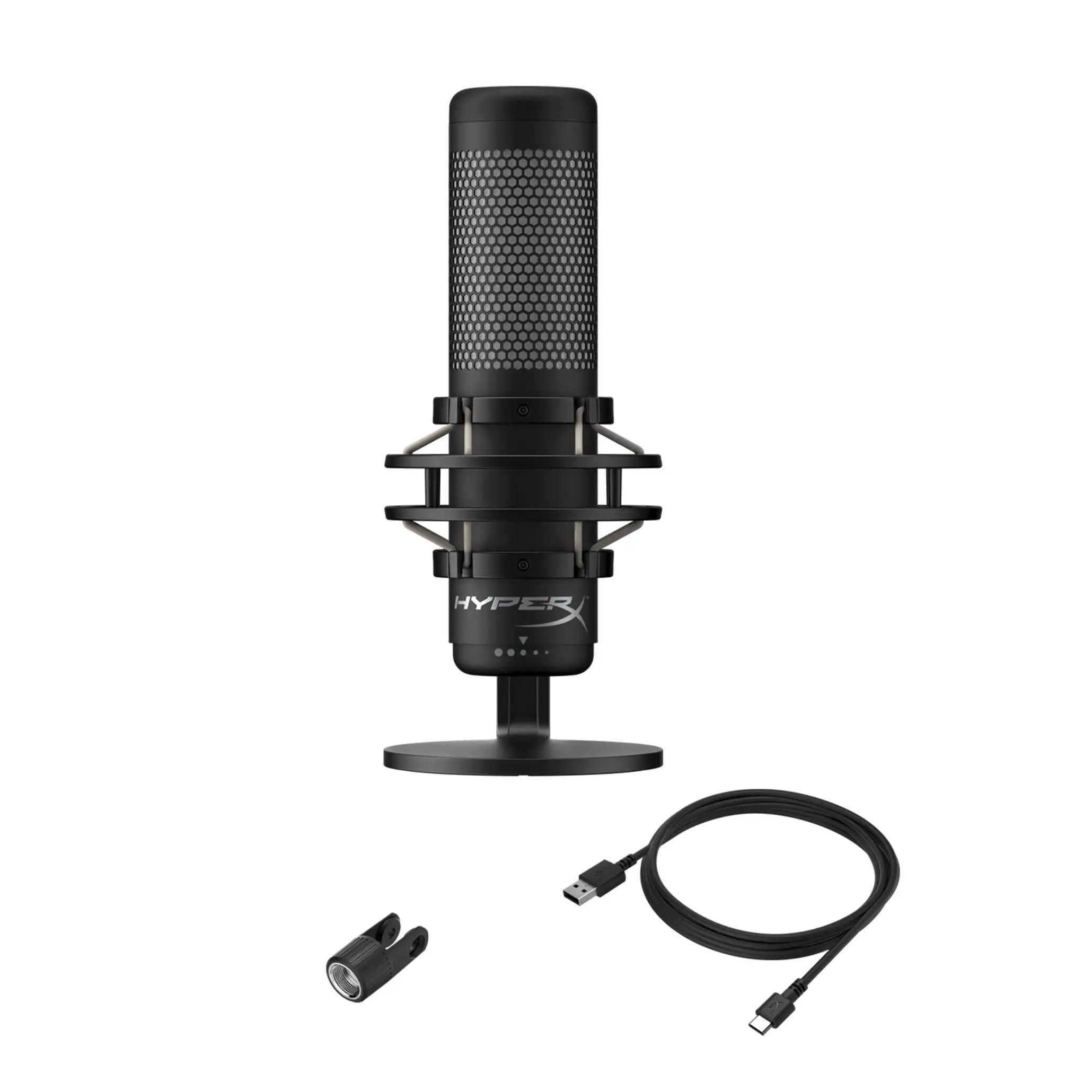Hyper X Quadcast S USB Microphone for Gaming - Omni-Directional