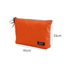 Orange extra-large enduit de silicone ultra-léger imperméable