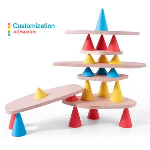 Wooden Building Sticks for Children Pure Wooden Strips and Pieces for Stacking Towers Wooden Building Blocks Intelligence Toys