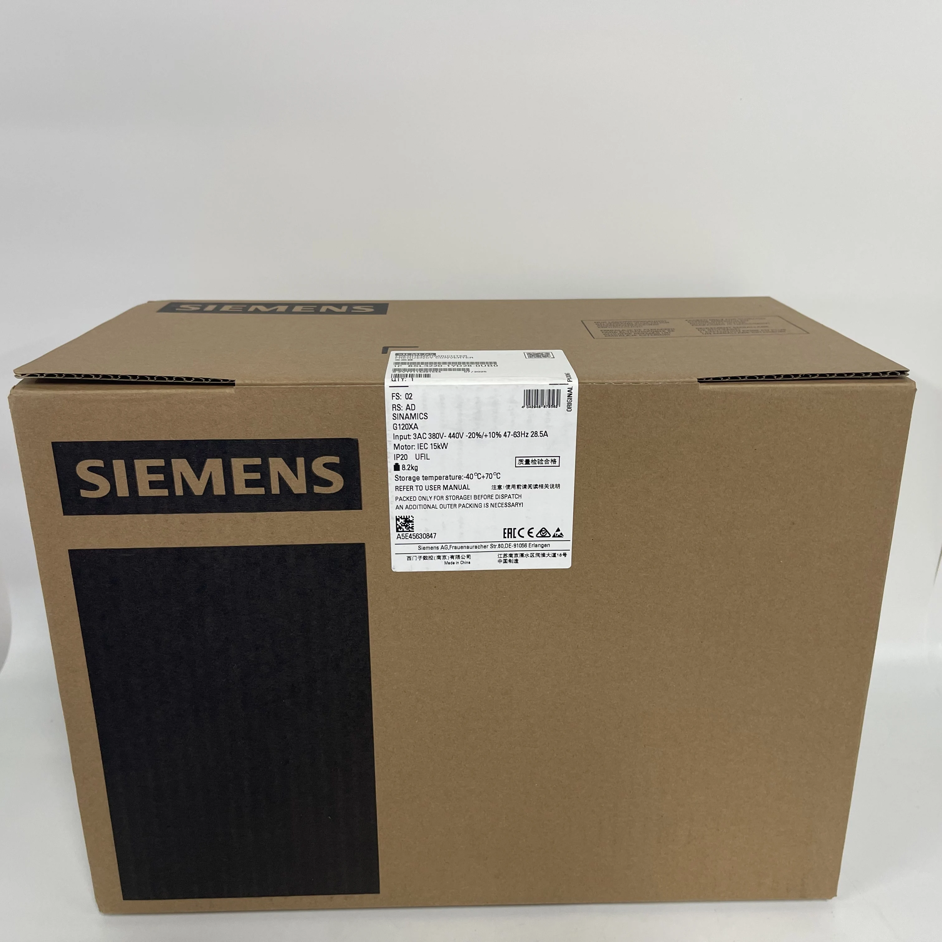 SIEMENS Frequency Inverter 6SL3220-1YD28-0UB0