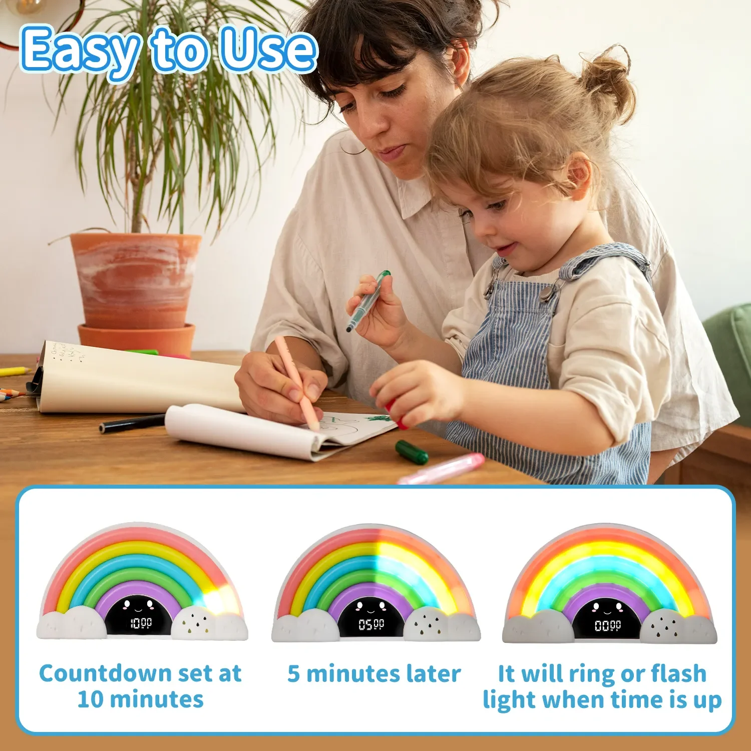 Creative Countdown Timer Study Pomodoro Desk Timer Time Management ...