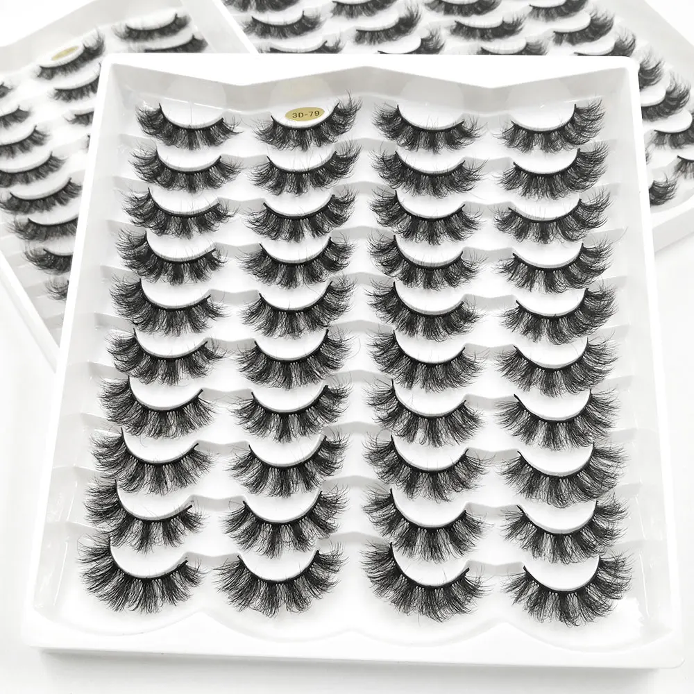 Wholesale 3d Faux Mink Eyelashes Private Label 3d Faux Mink Lashes ...