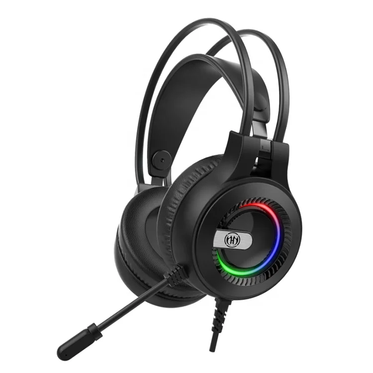 Gt-h766d Havit High Quality Noise Cancelling Rgb Gaming Headset Studio  Headphones Wired Gamer Headset Usb Gaming Headphones - Buy Gaming Headphones  Rgb,Light Gamre Headset,Fone De Ouvido Com Microfone Product on 