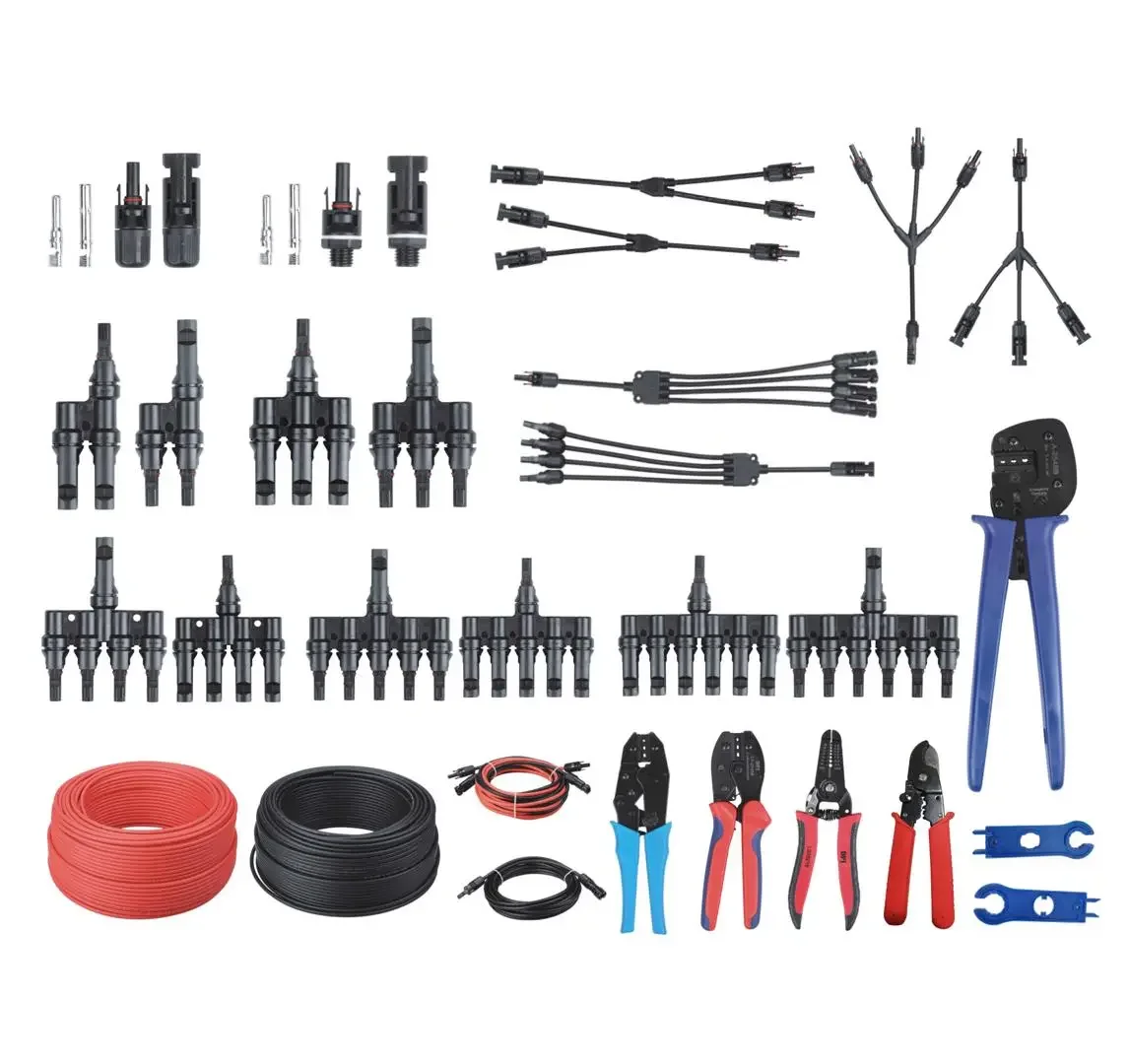 Photovoltaic Connector 1000v 1500vdc Solar Plugs Module Line Cable ...