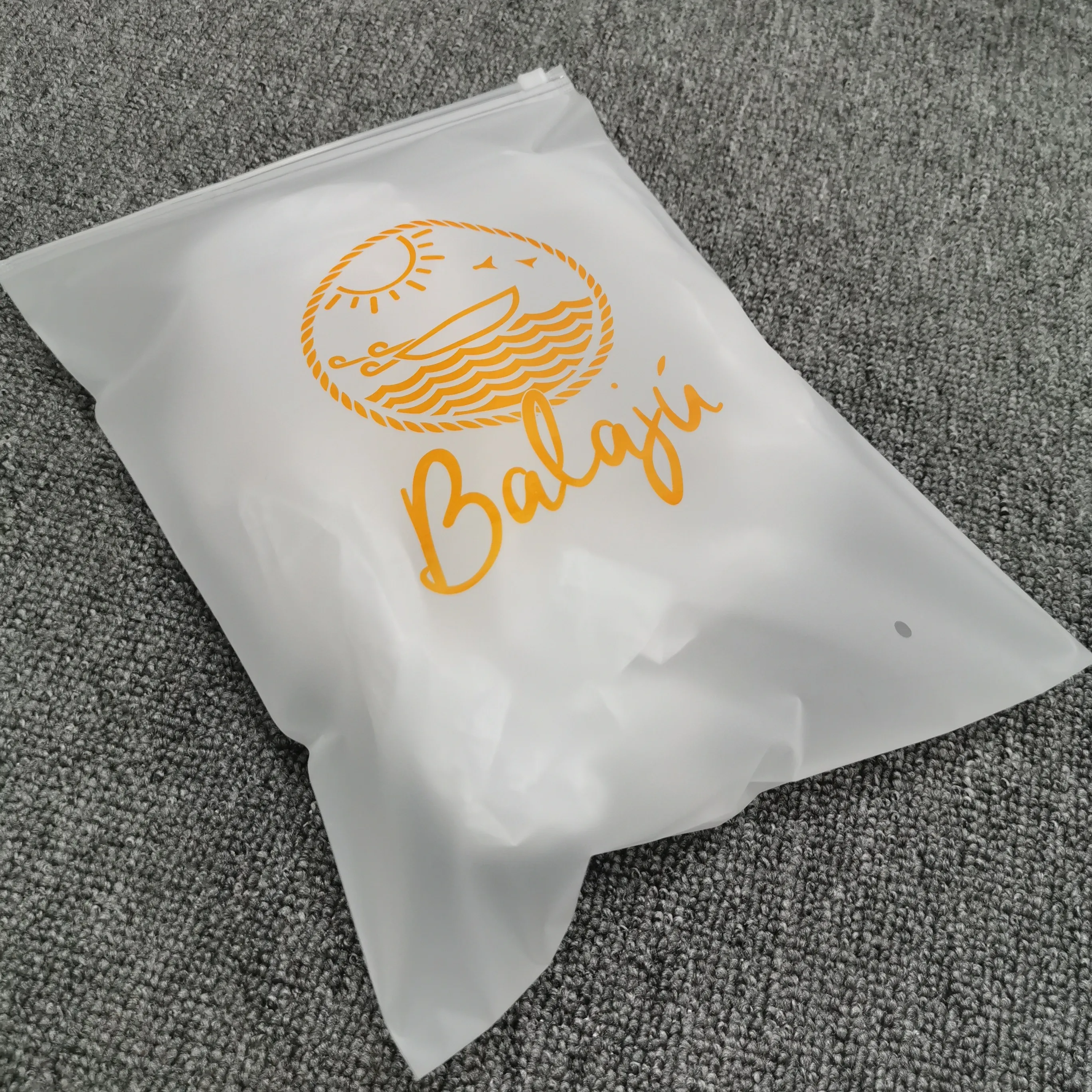 Bedrukt Logo Plastic Zakken Pvc Rits Slider Zakken Voor Kleding Verpakking Buy Rits Zakken