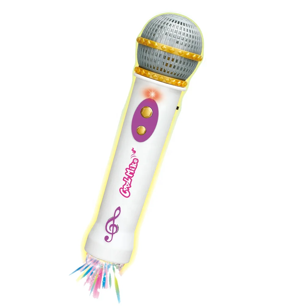 Música juguetes para niños Micrófono Música Cantando Juguetes con Micrófono de Luz Colorida 