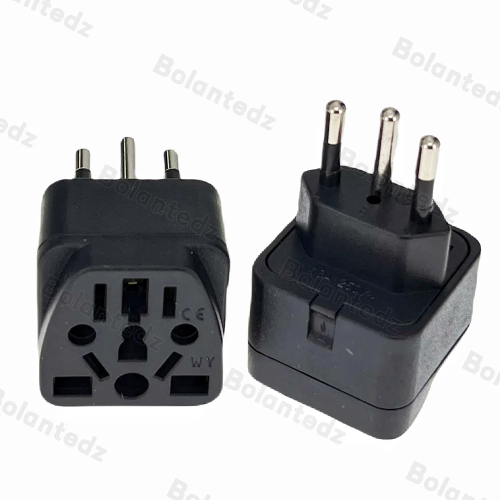 Adaptador Universal de Tomada para o Brasil para Viagem, Conector