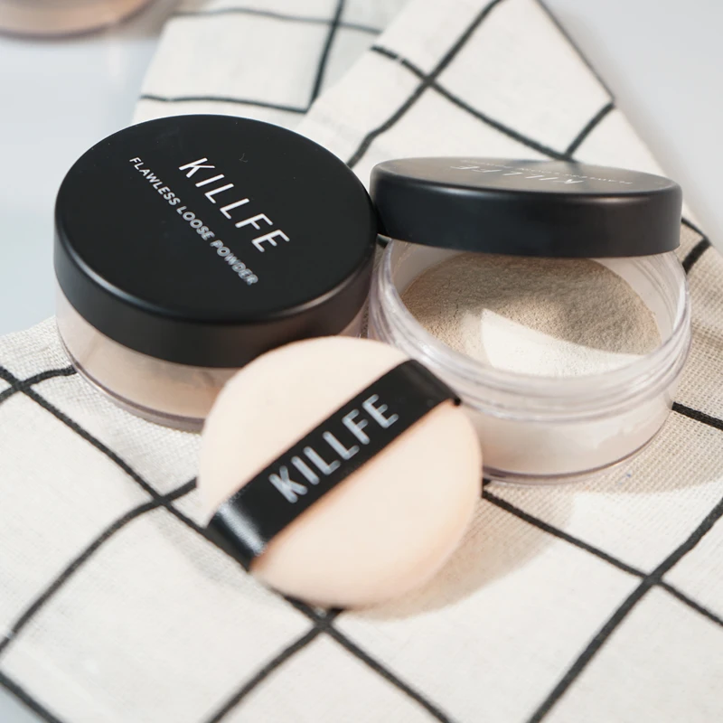 Ladies Makeup Summer Matte Loose Powder Setting Powder Finishig Powder Private Label With Puff