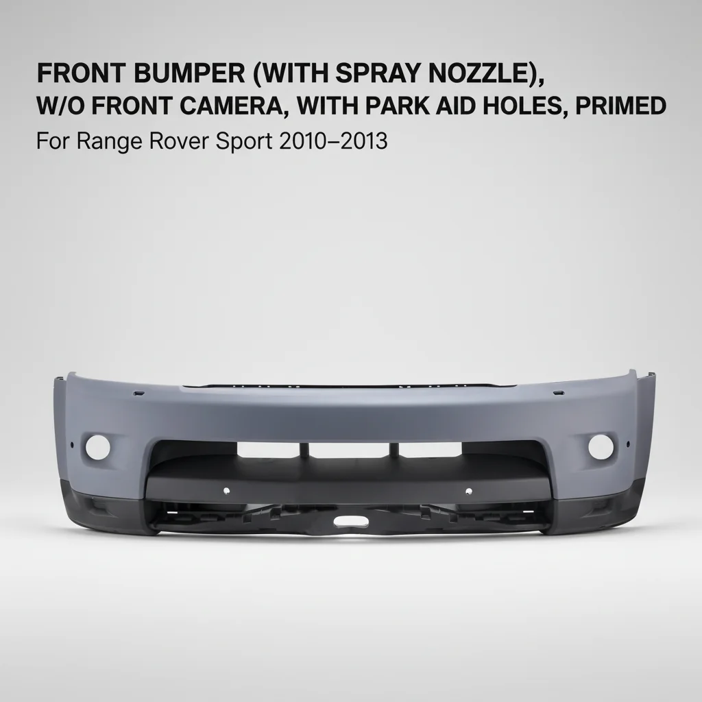 LR015073-B New Primed PP Front Bumper Cover Replacement Customizable Car Bumper for for SPORT 2010-2013