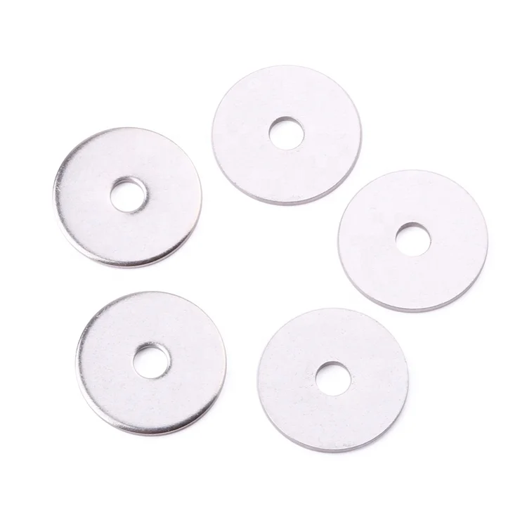 Hot item DIN9021 round metal washers plain penny ring stainless steel flat washer fastener