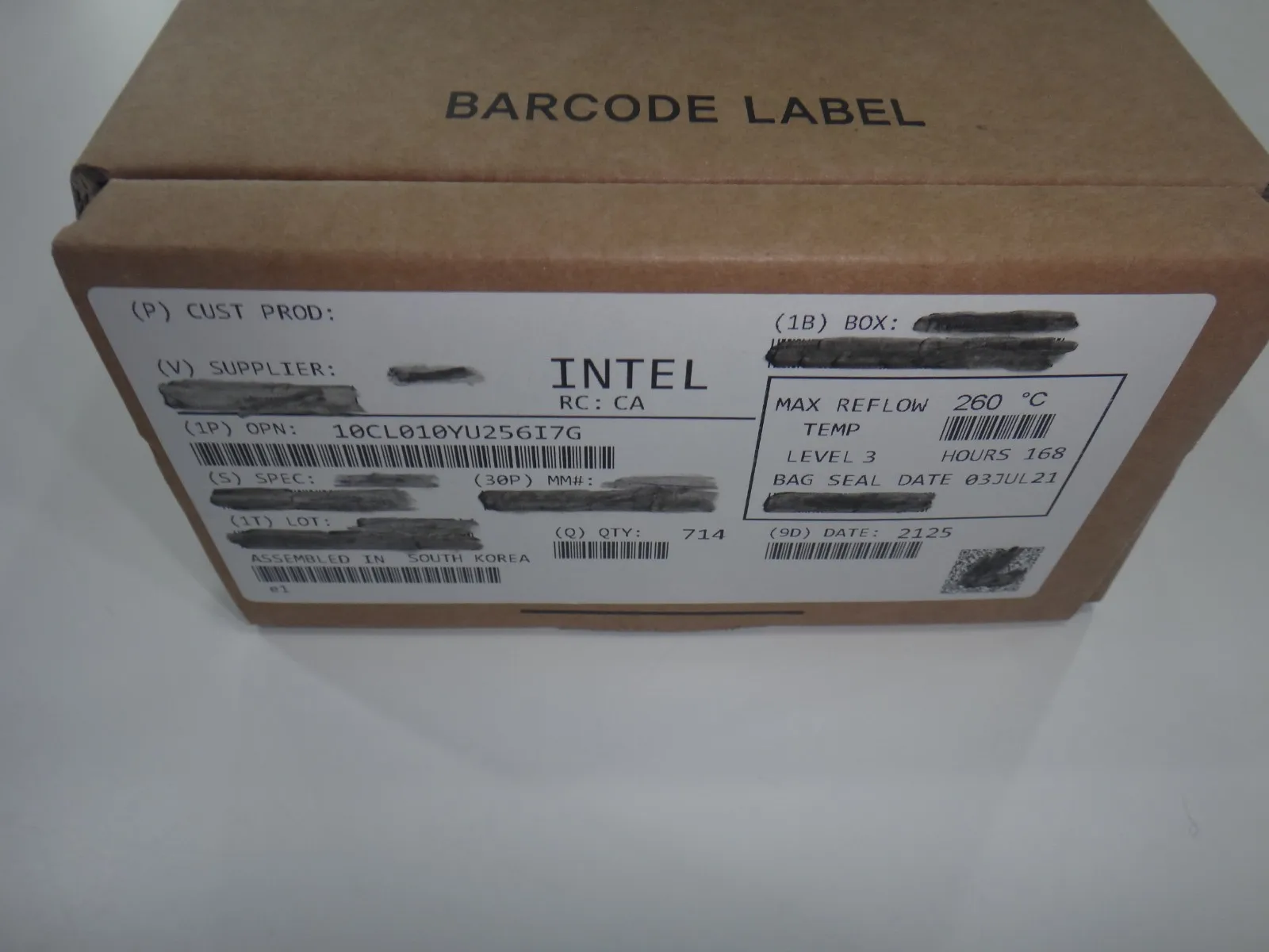 Original ALTERA FPGA MCU Processor Chip - 10CL010YU256C8G/I7G