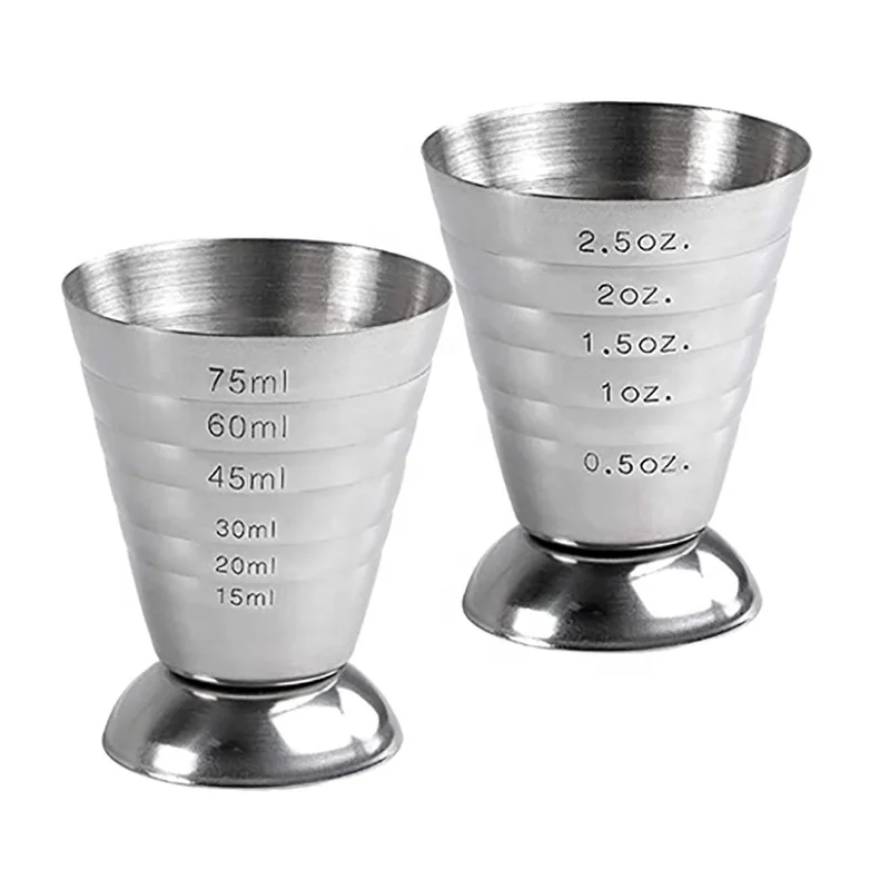 metal shot glass measurement