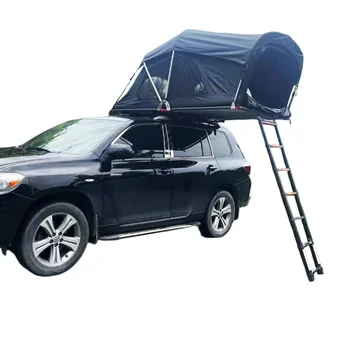 JWG-005 Factory customized car camping roof top tent 2-3 person aluminum alloy folding lightweight rooftop tent