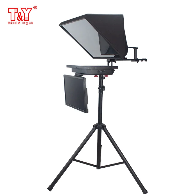 Broadcasting Tele Prompter Equipment LCD Talented Monitor Teleprompter for Studio Professional Teleprom Z20D