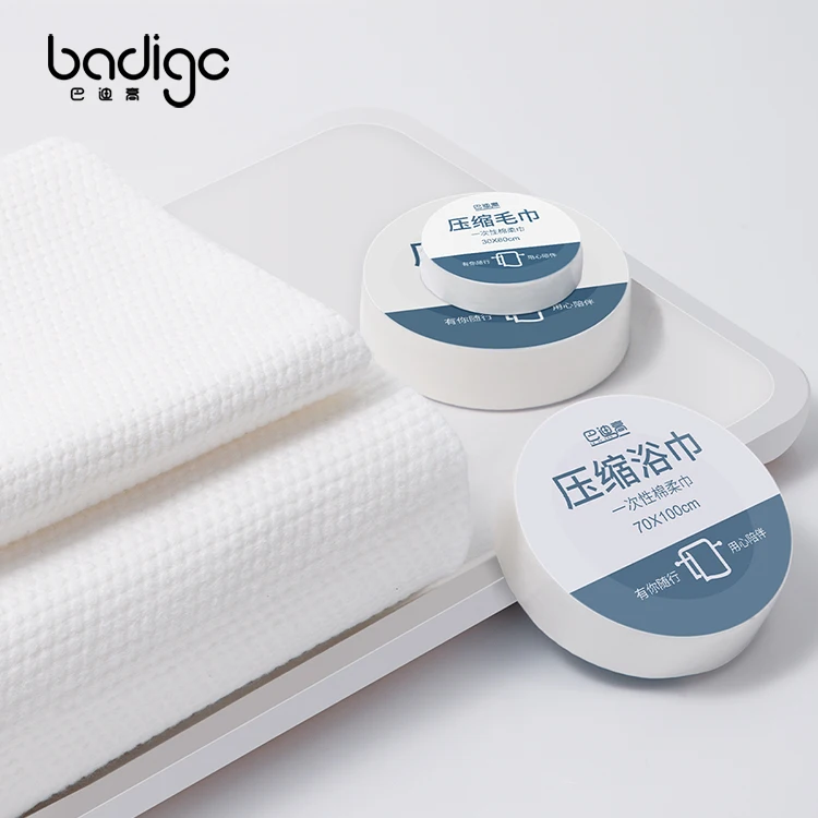 Hotel Disposal Viscose Non Woven Tablets Cotton Compressed Towel Magic,Disposable Travel Hair