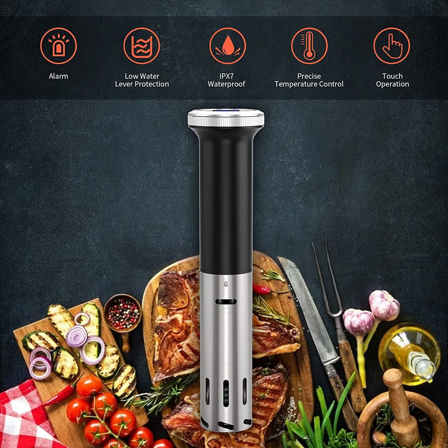 1200W IPX7 Slow Cooker Immersion Circulator Sous Vide