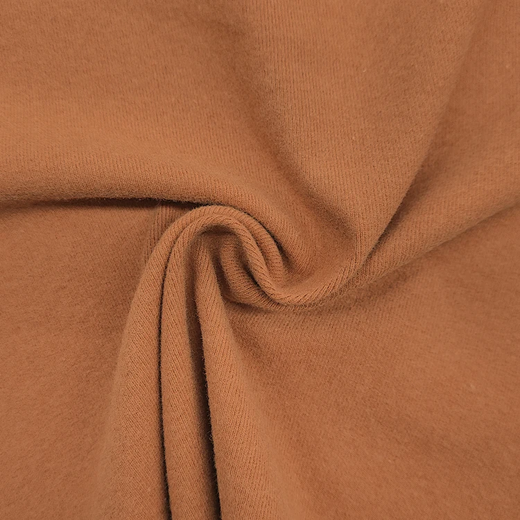 China Supplier Solid Ribbed Cotton Fabric, High Stretch Rayon Spandex Brush Rib Knit Fabric/ details